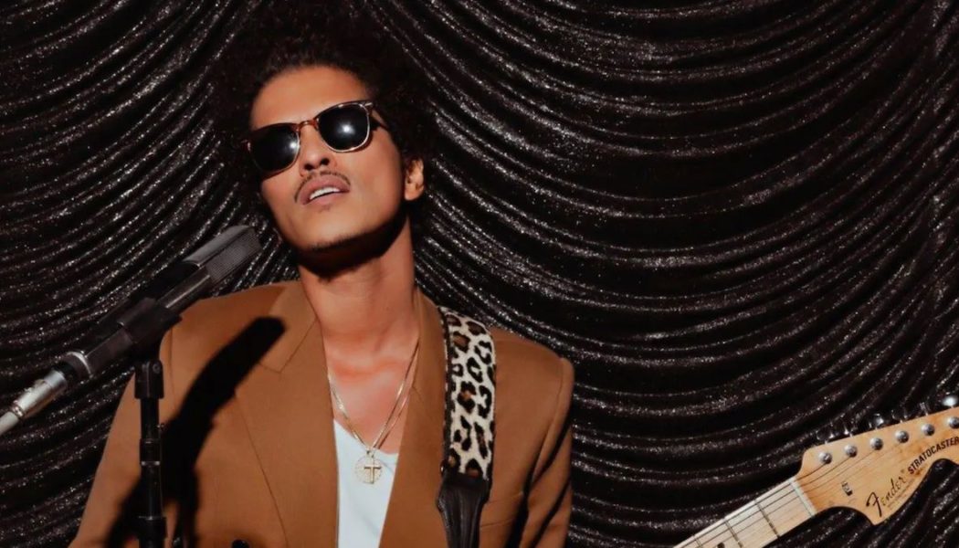 Bruno Mars Has Finished His New Album