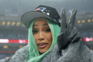 Cardi B Is Lit After Stefon Diggs & His New England Patriots Punch Ticket To Super Bowl 60