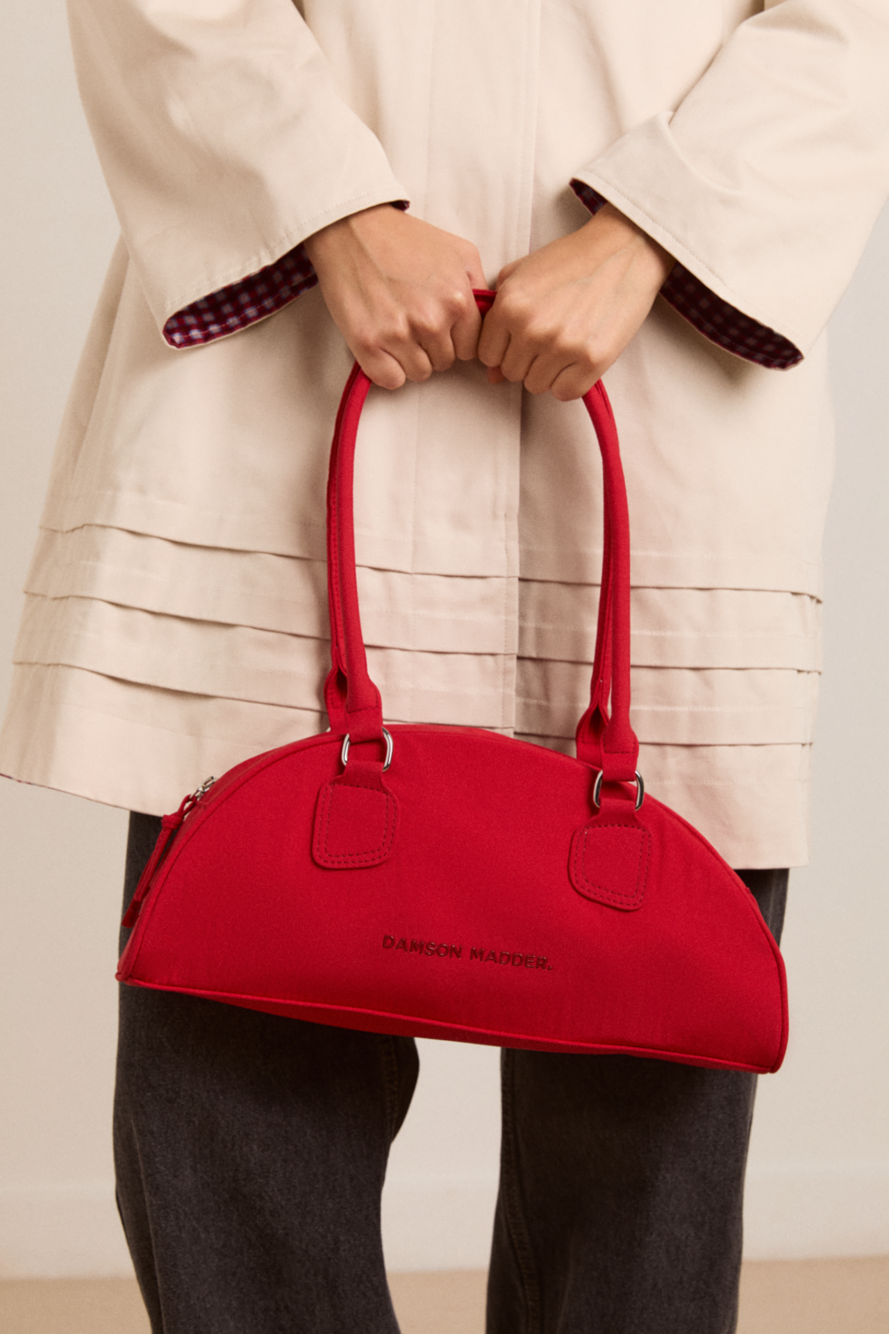 Berta Bowler Bag - Red
