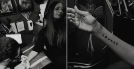 David Bowie’s Wife Iman Gets Blackstar Tattoo on 10th Anniversary of His Death