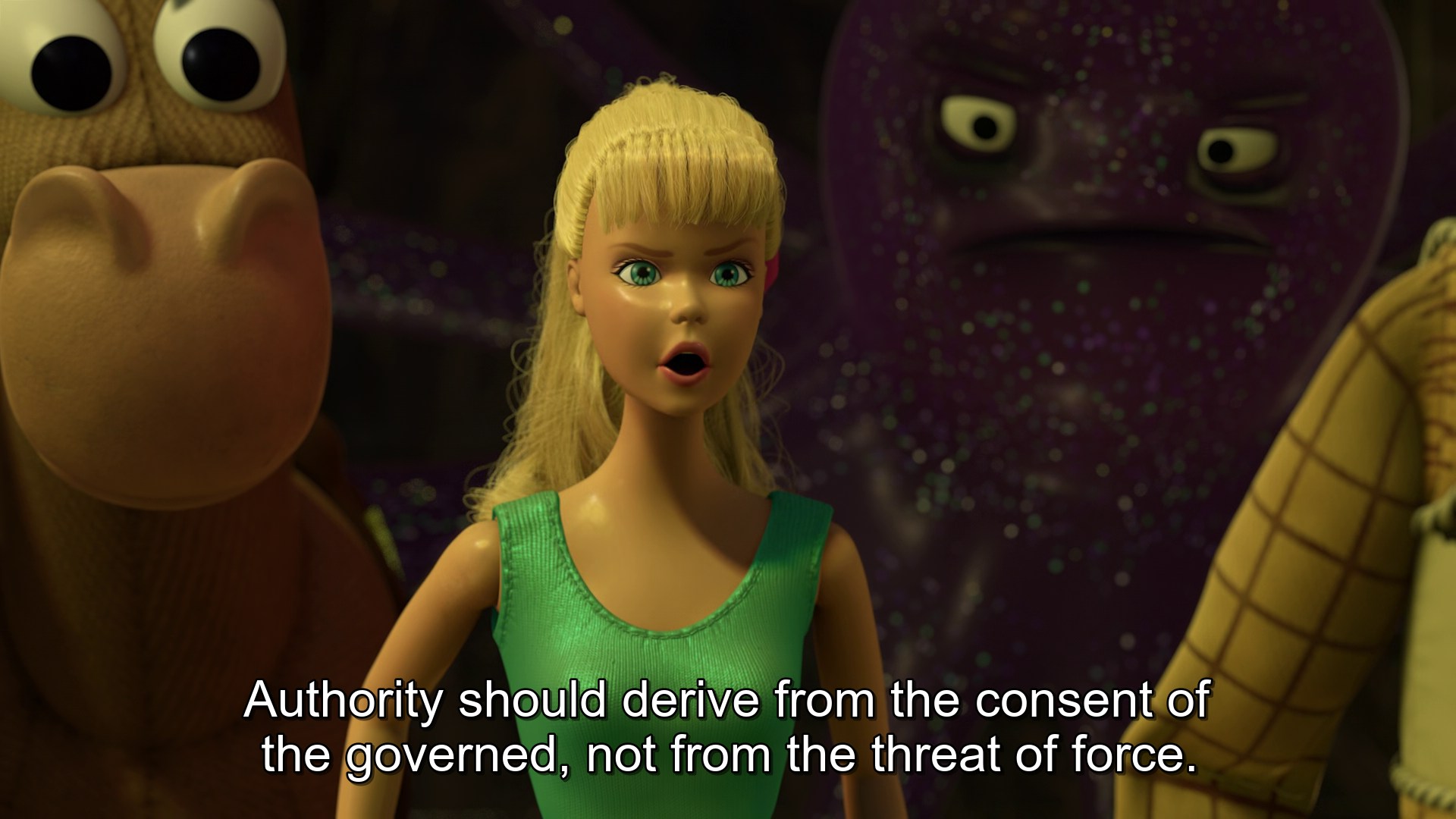 Barbie consent of the governed