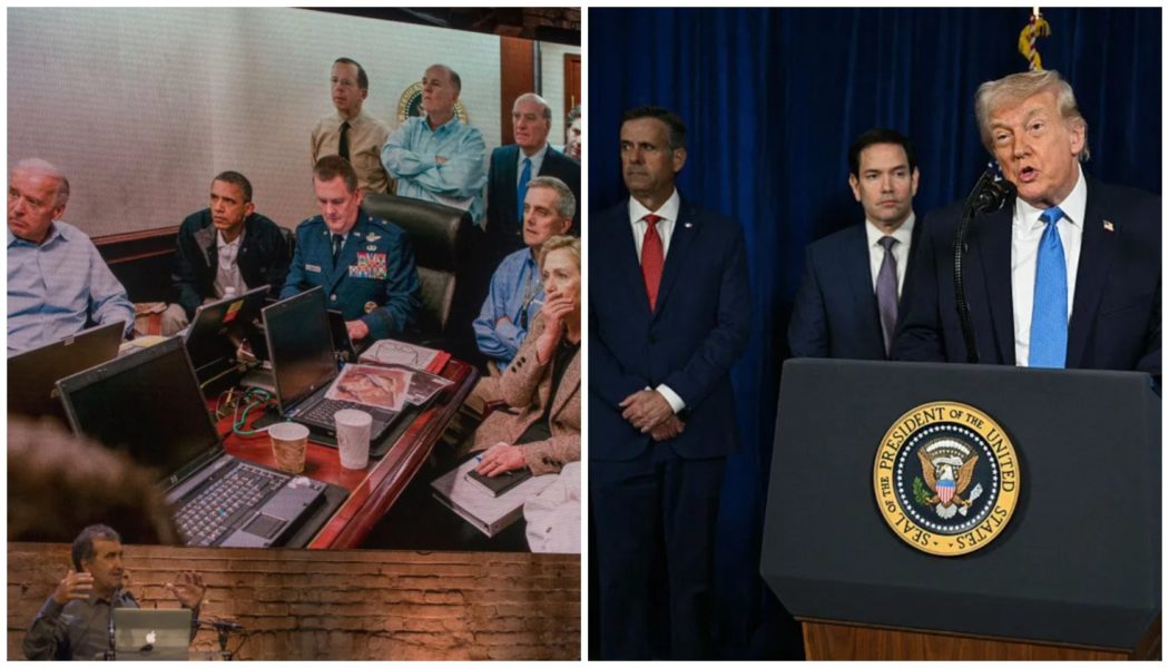 Donald Trump & Cabinet Clowned For Trying To Recreat Barack Obama's Bin Laden Situation Room Photo Moment