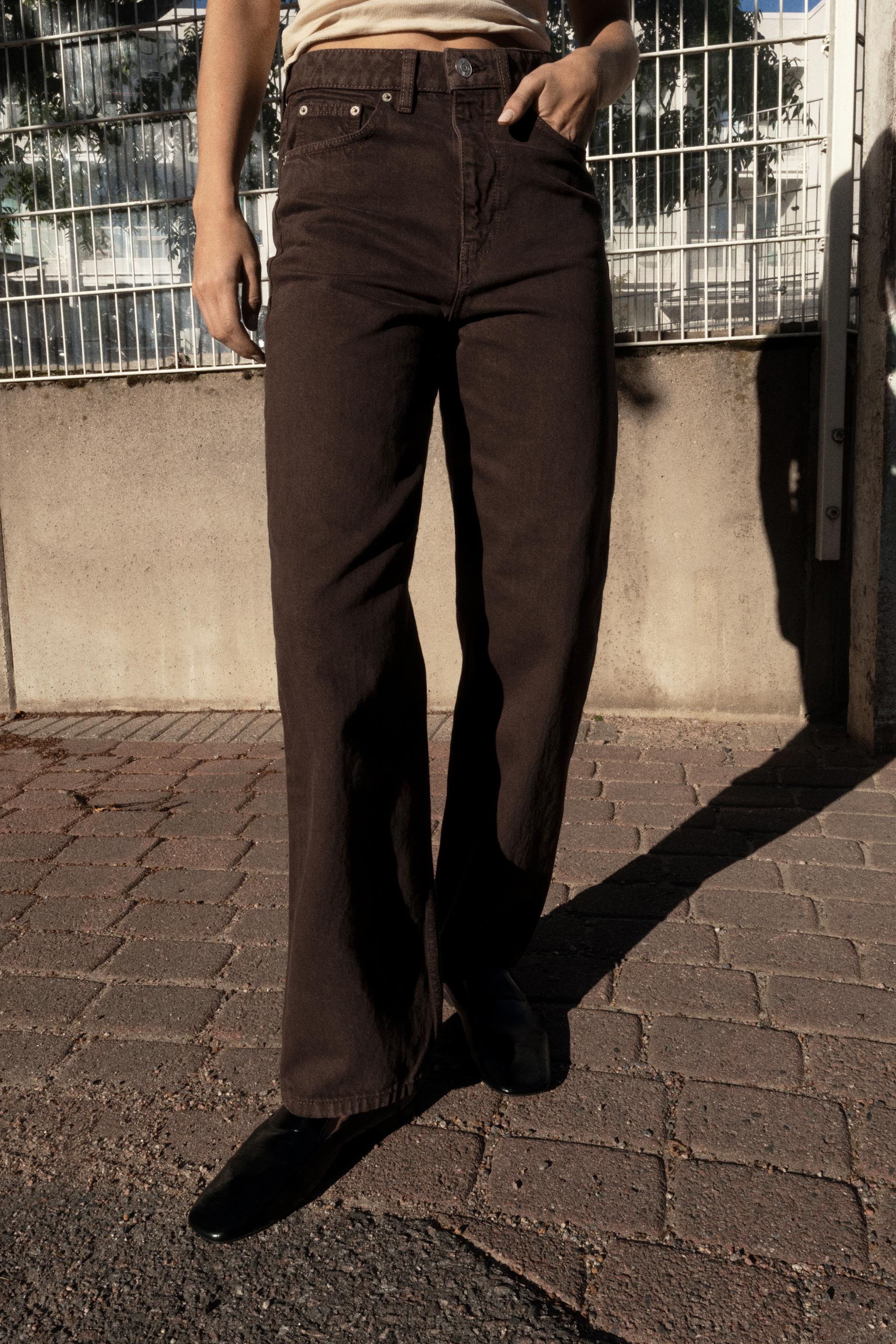 Trf Mom Fit High Waist Jeans