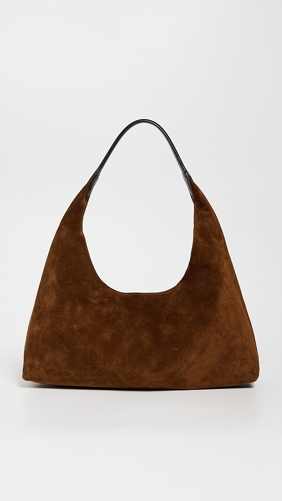 Madewell the Mylie Shoulder Bag in Italian Suede