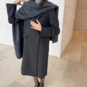 I Spotted Copenhagen's Most Fashionable in This Winter Coat Brand