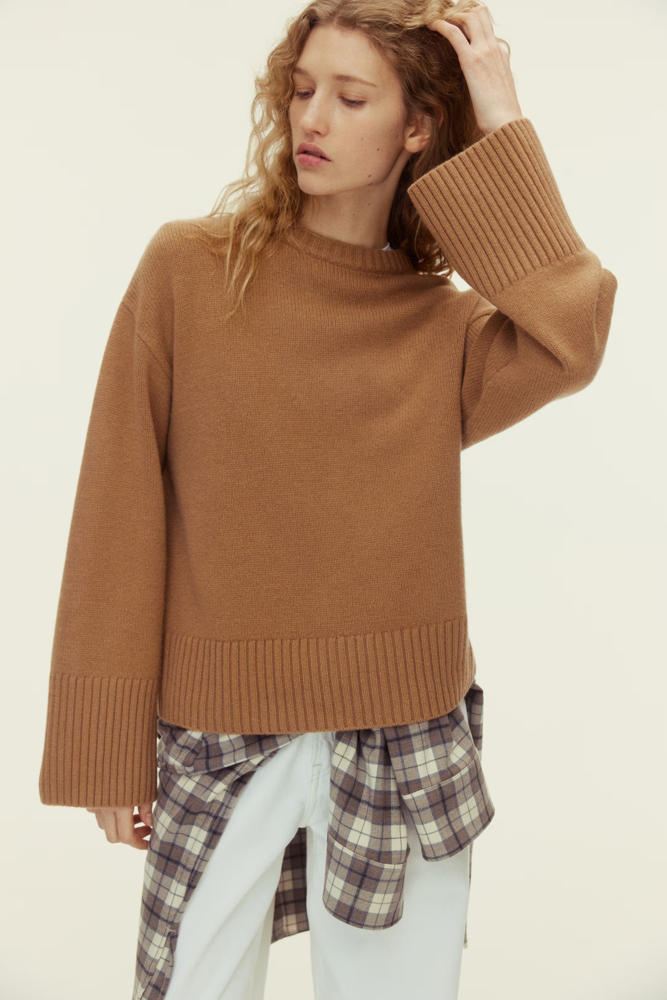 H&amp;amp;M, Cashmere-Blend Sweater