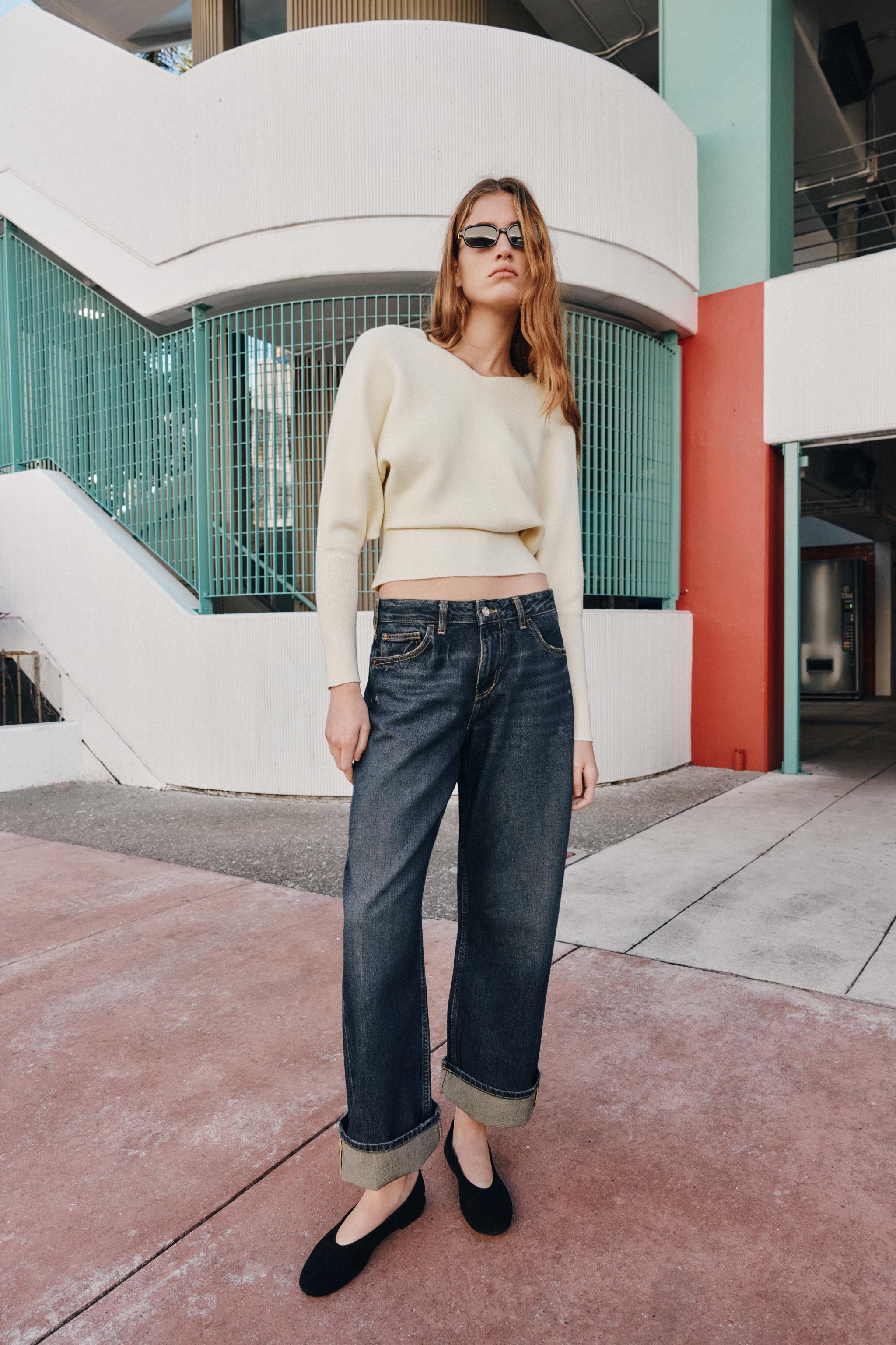 Z1975 Relaxed Fit Turn-Up Hem Jeans