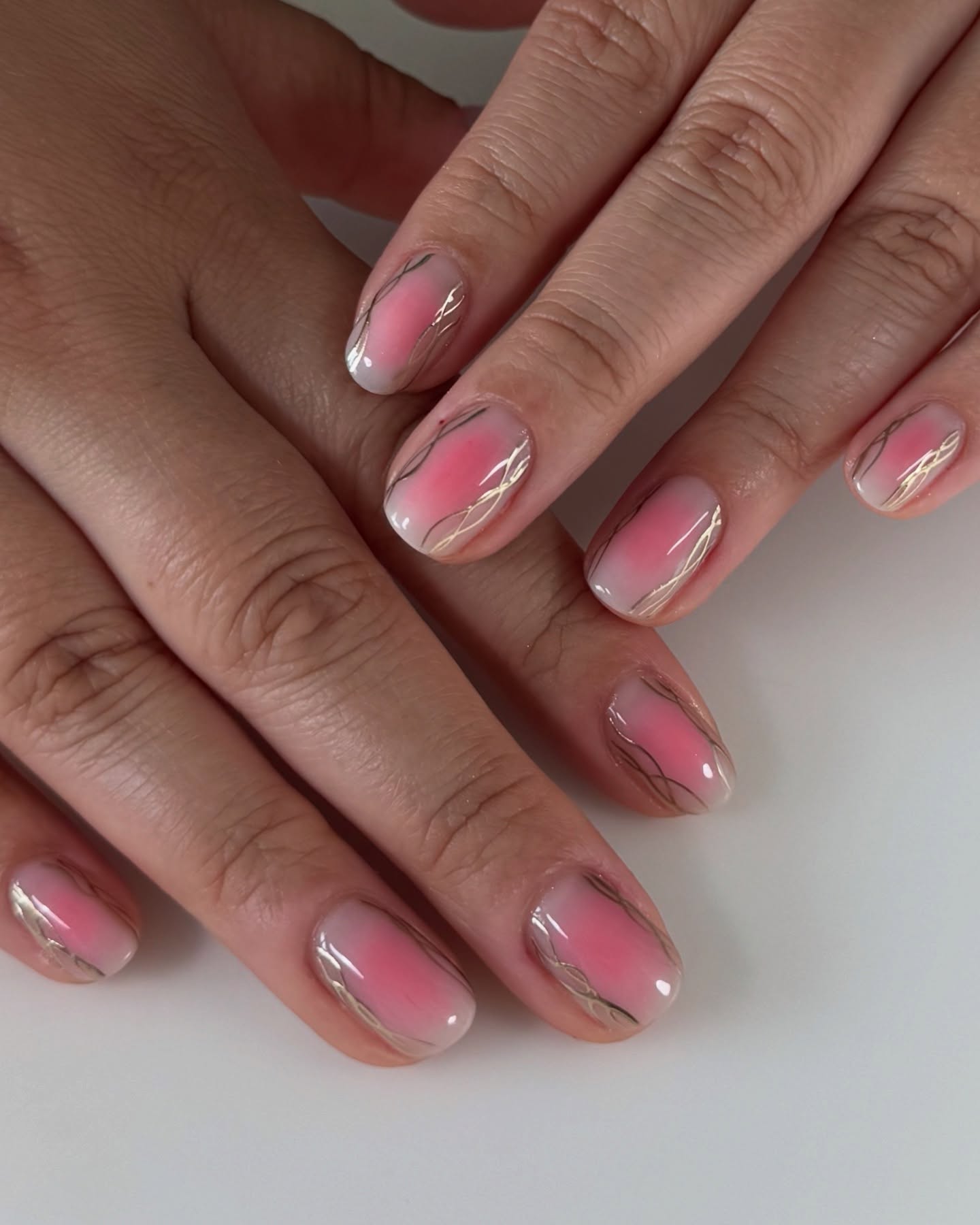 nail art on short nails