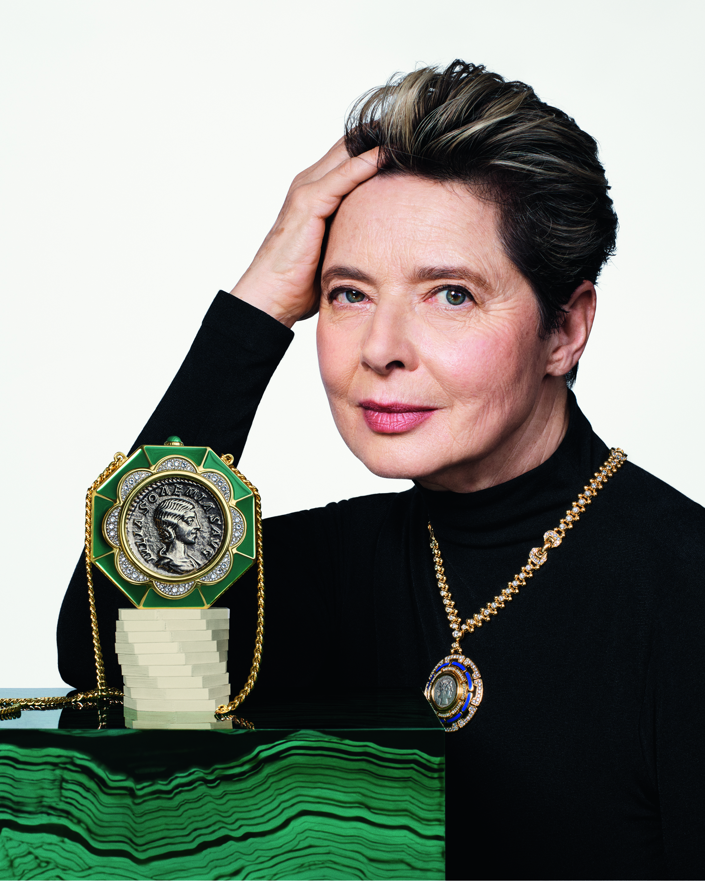 Bulgari Icons Minaudi&amp;egrave;re Collection campaign