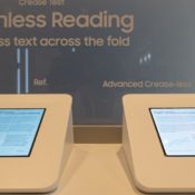 Is this the folding iPhone’s creaseless display?