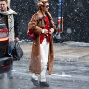 It Girls With Good Style Know That White Jeans Look Chicer in Winter—These Are the Shoes to Pair With Them