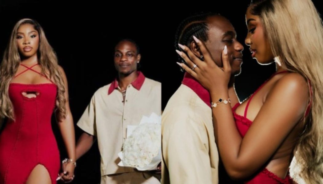 LAX Pops the Question to Longtime Girlfriend, Ela, in Heartwarming Proposal » NaijaTunez - No. 1 Platform For Latest Naija Music & Videos