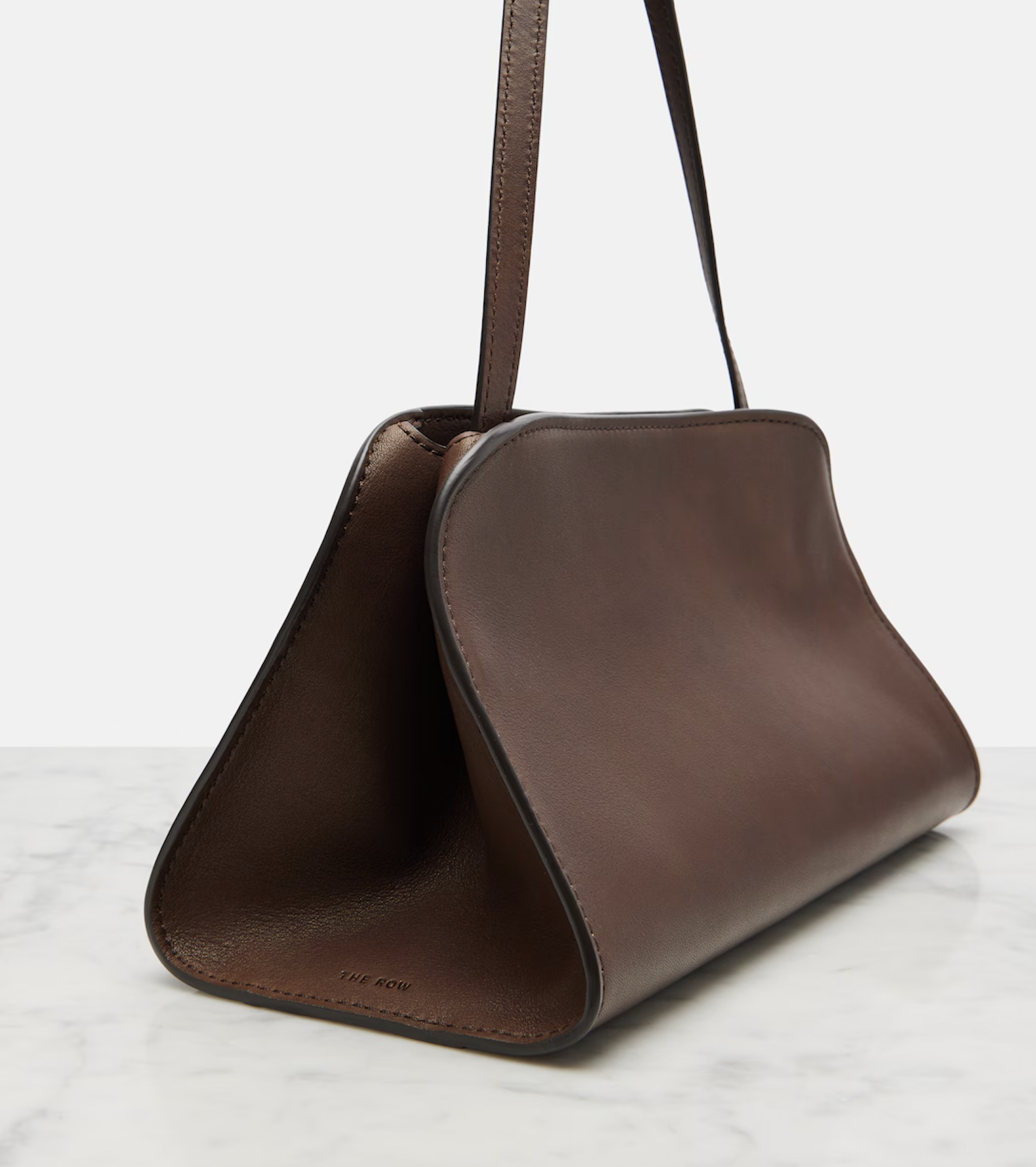 The Row, Peggy Leather Shoulder Bag