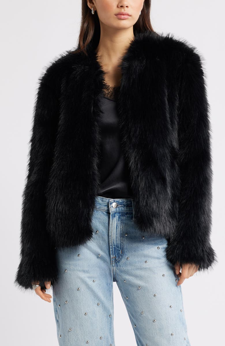 Faux Fur Jacket
