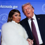 Nicki Minaj Says She's Trump's "No. 1 Fan" & Flaunts Trump Gold Card