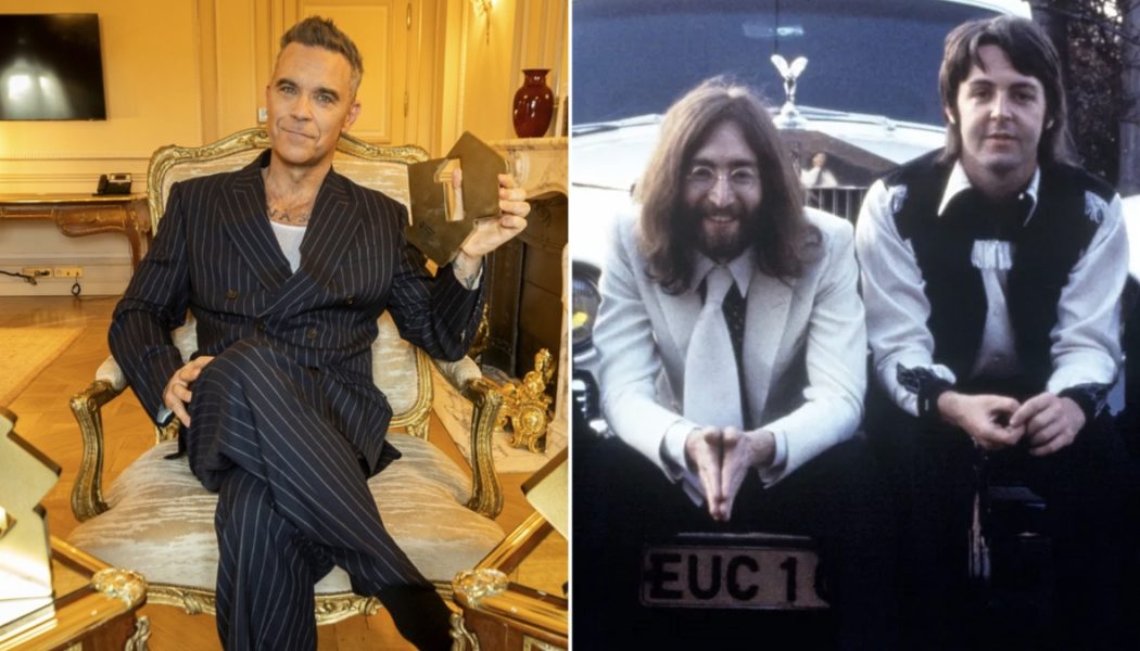 Robbie Williams Breaks The Beatles' Record for Most UK No. 1 Albums
