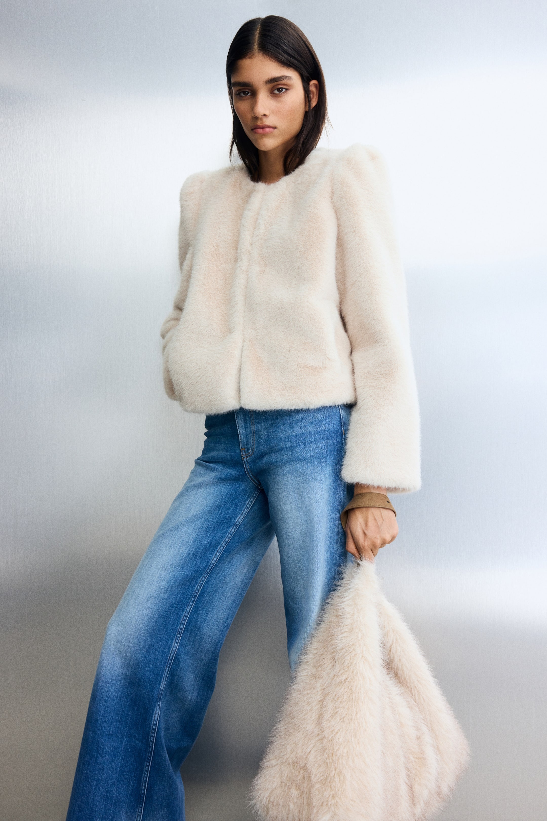H&amp;amp;M Fluffy Jacket