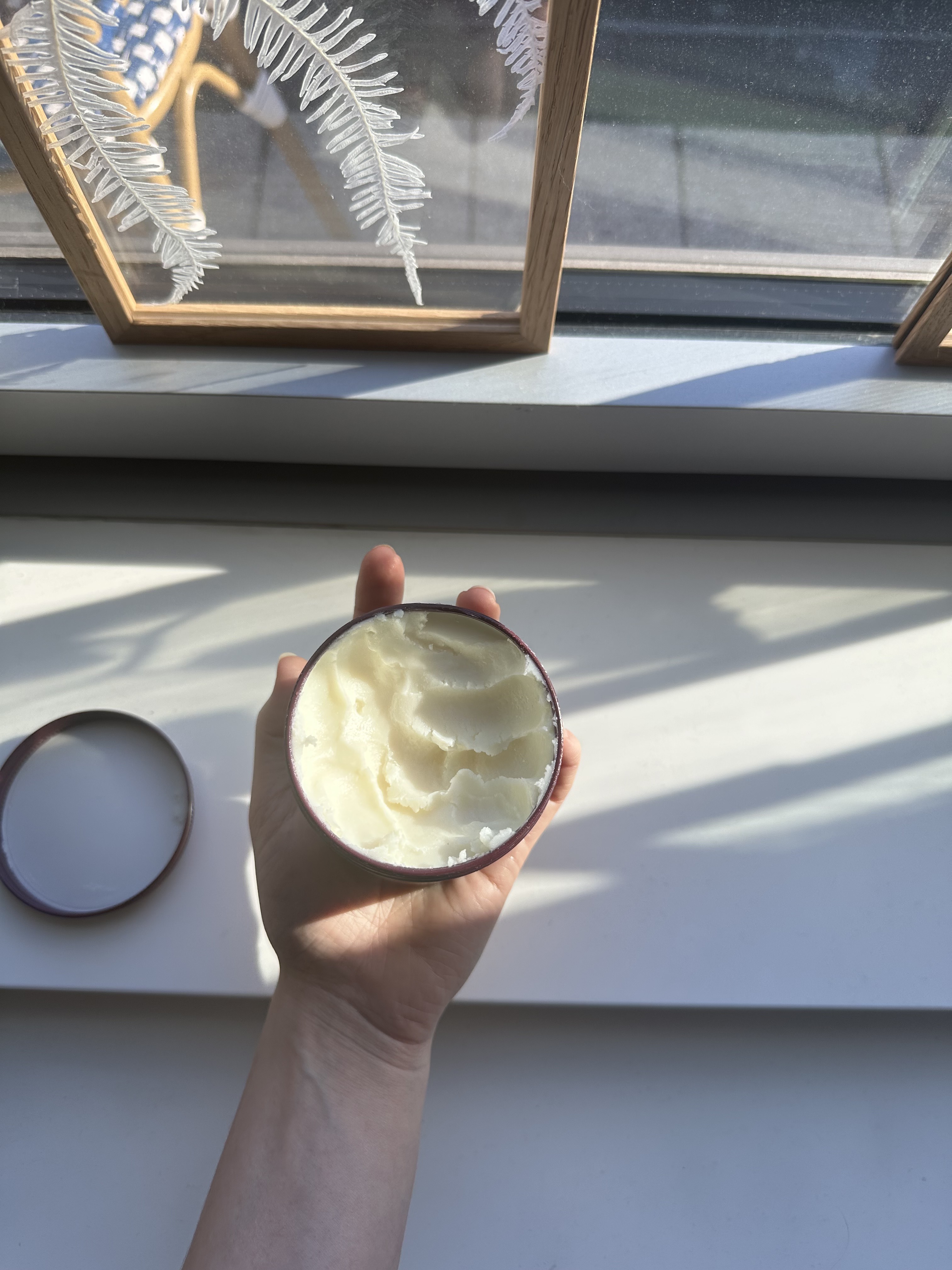 Jamie Schneider testing Hanni's Splash Salve