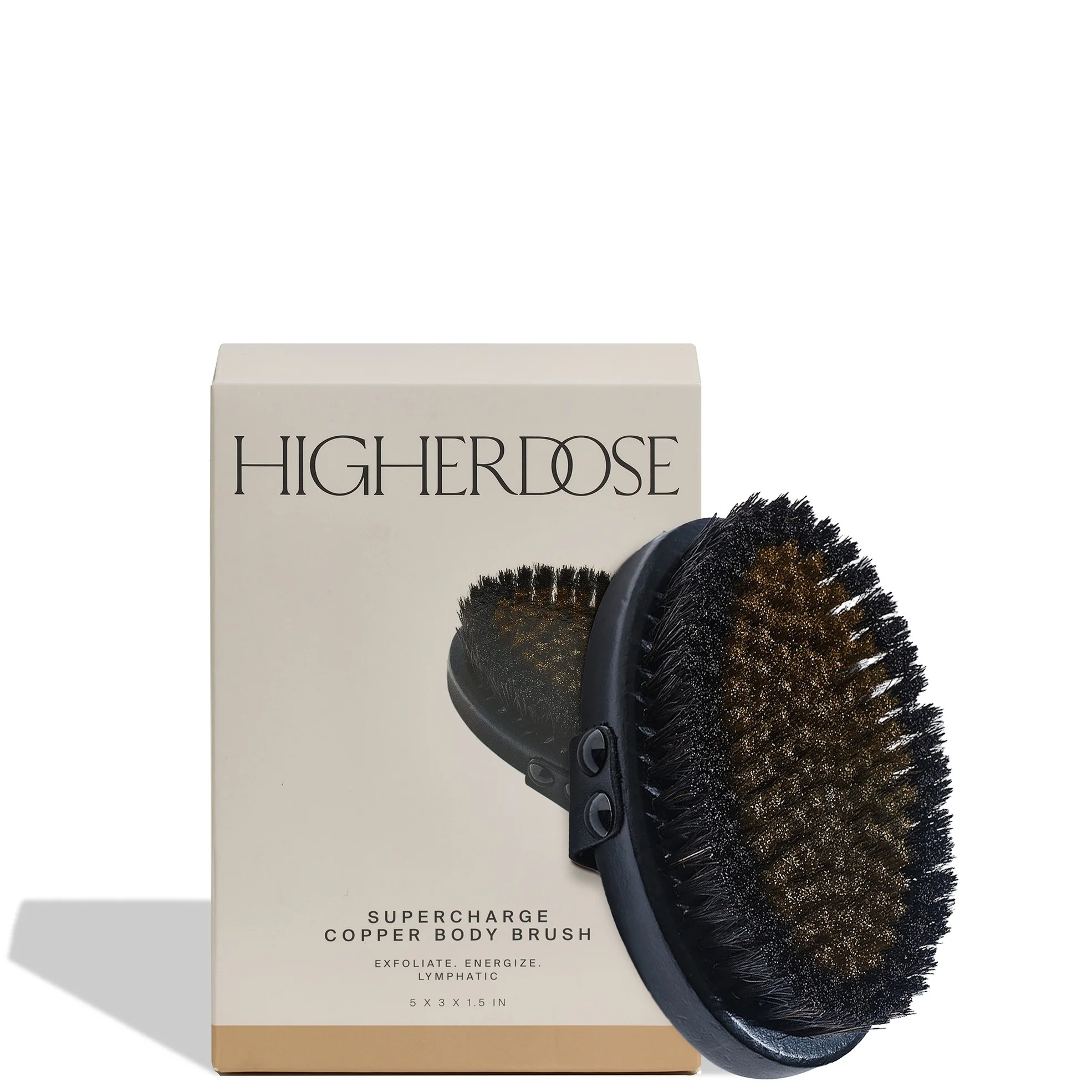 HigherDOSE, Supercharge Copper Body Brush