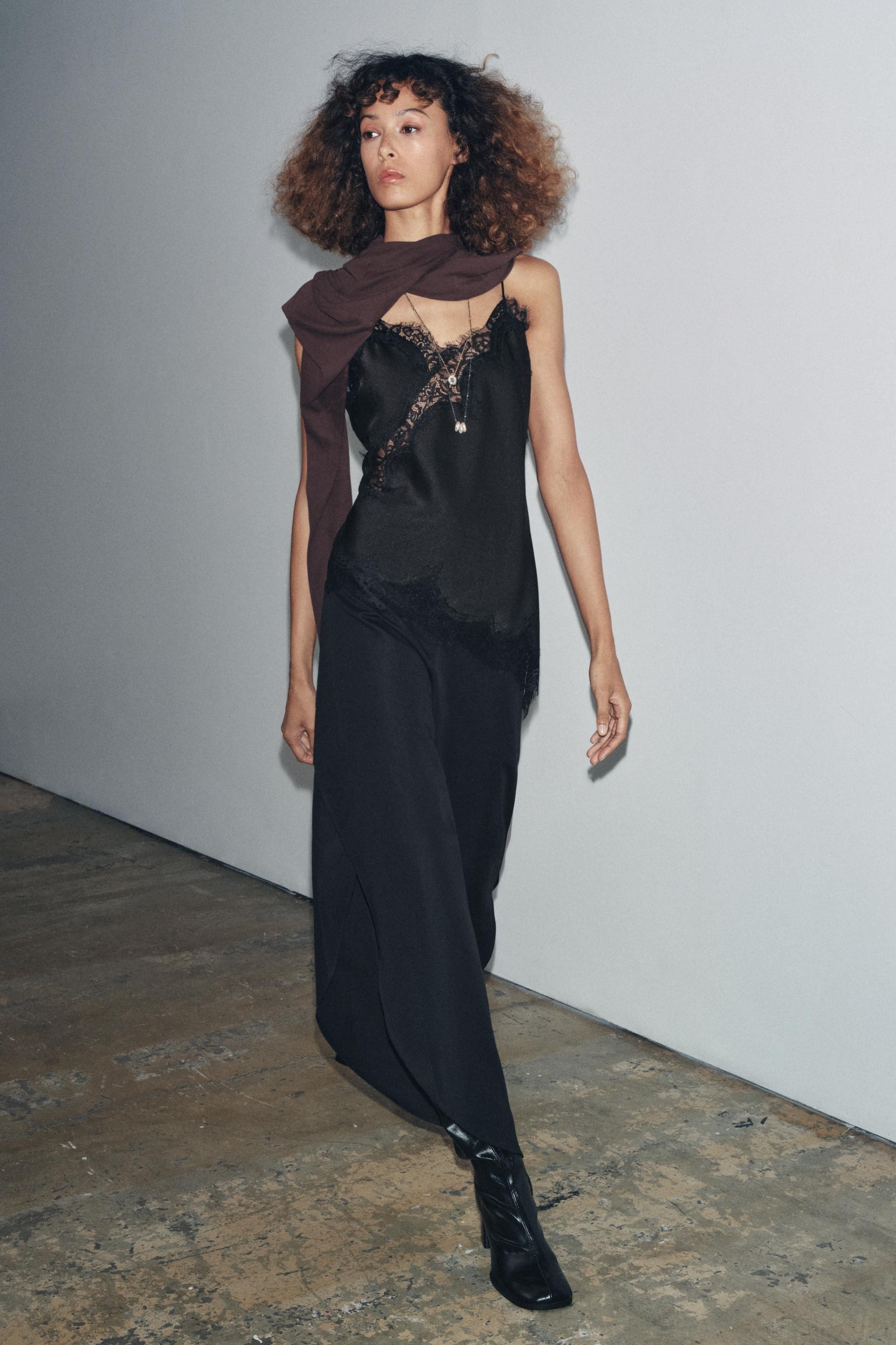 Zw Collection Lace Camisole Top