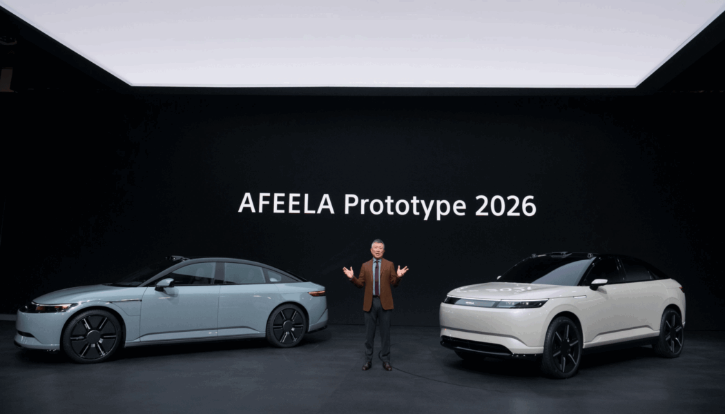 Sony and Honda’s Afeela EV will start customer deliveries in late 2026
