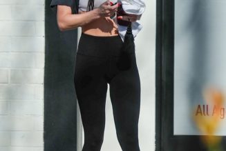 Spotted in Los Angeles: The Trainer Colour Trend That Makes Leggings Look Fresh