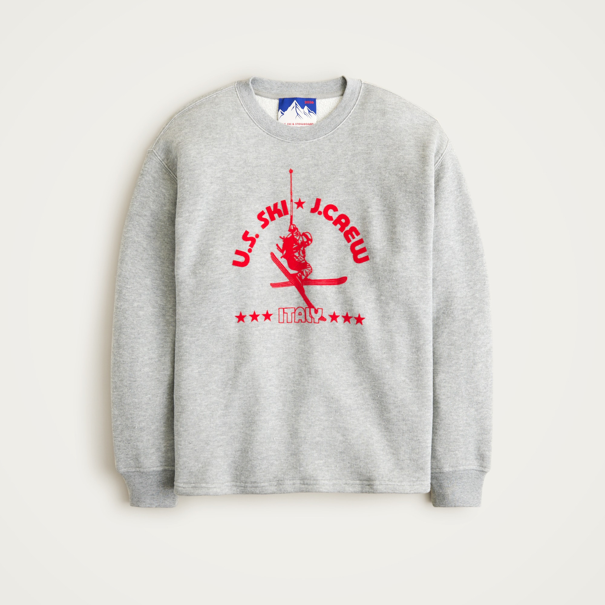 U.s. Ski &amp;amp; Snowboard by J.crew Heritage Terry Graphic Crewneck Sweatshirt
