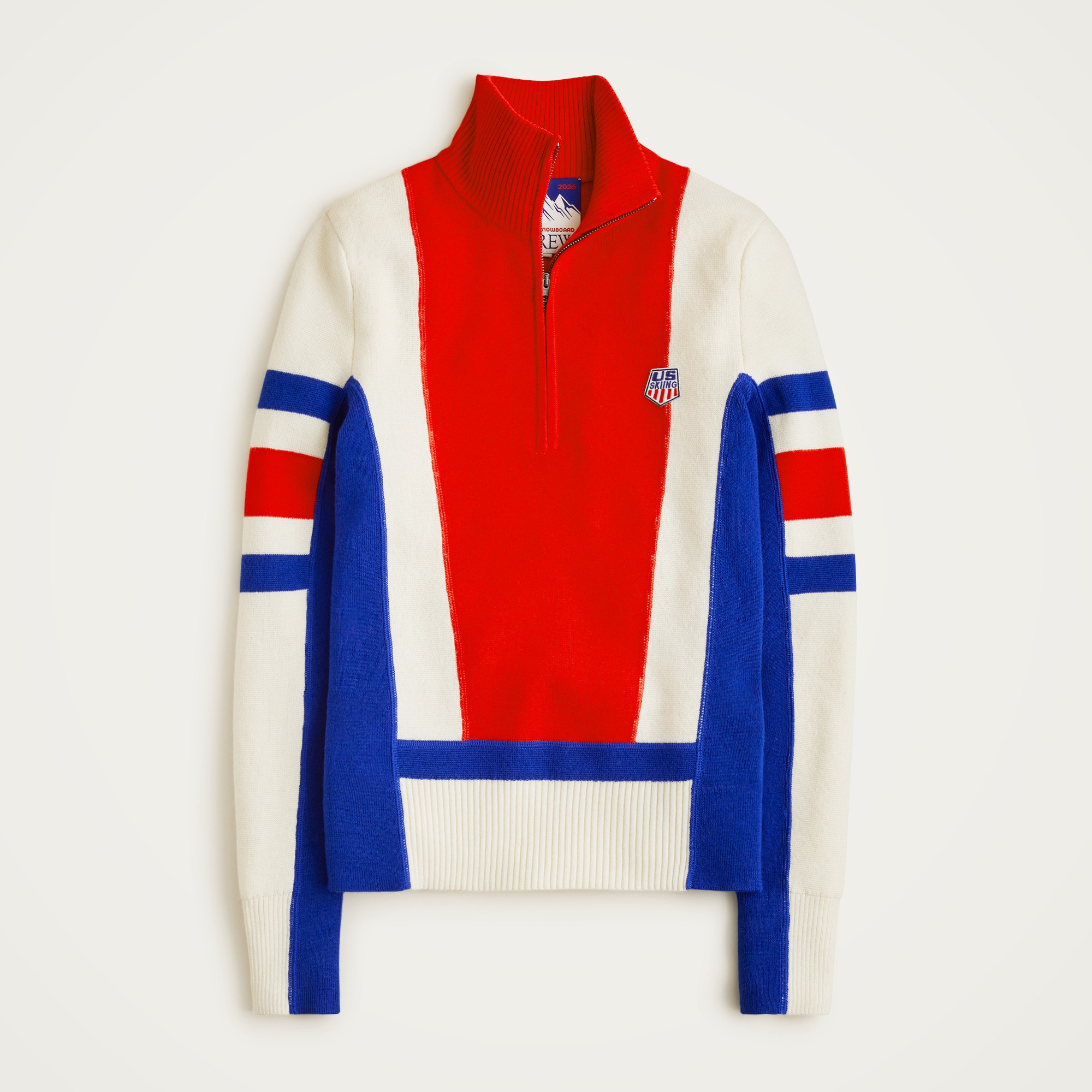 U.s. Ski &amp;amp; Snowboard by J.crew Graphic Quarter-Zip Sweater in Vintage Wool