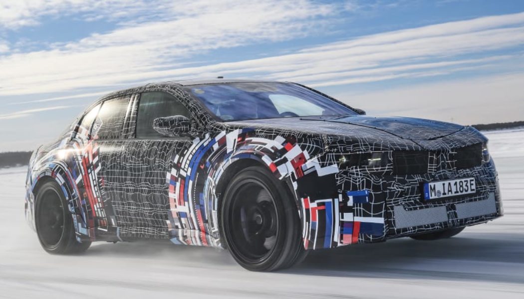 Take a First Look at the BMW M Neue Klasse Electric Sports Sedan
