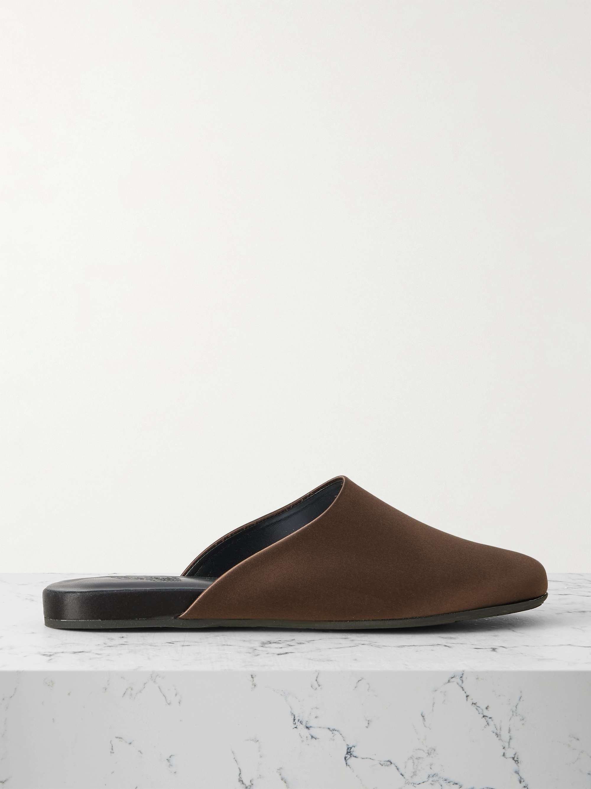 The Slipper Satin Mules
