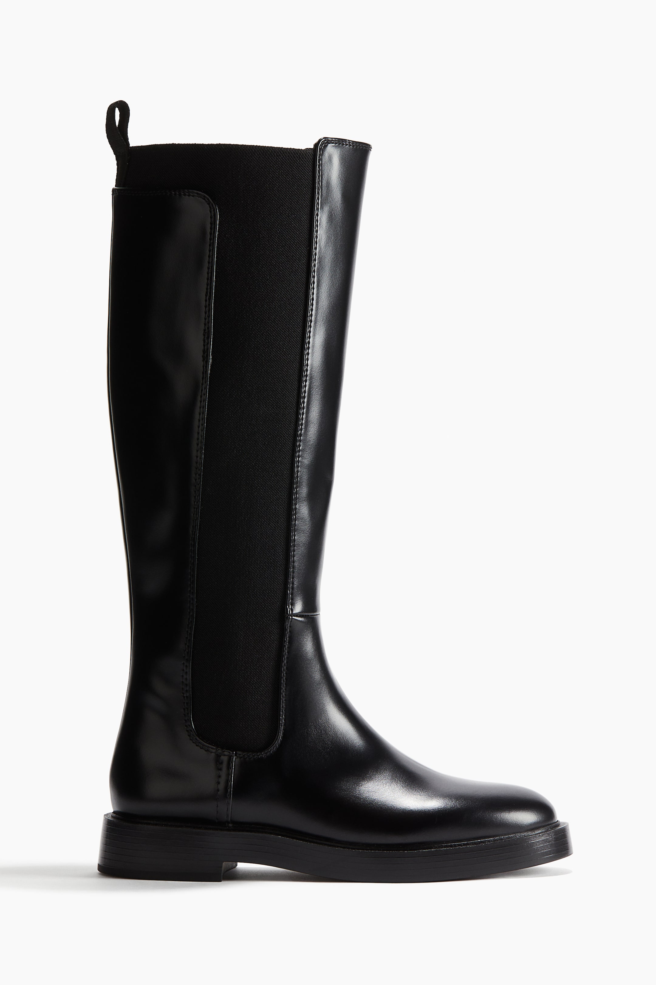 Knee-High Boots - Black