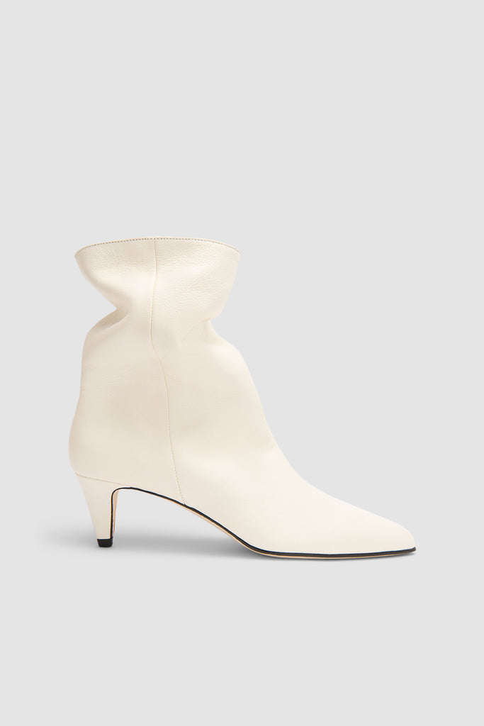 Lysander Limewash Washed Leather Ankle Boot