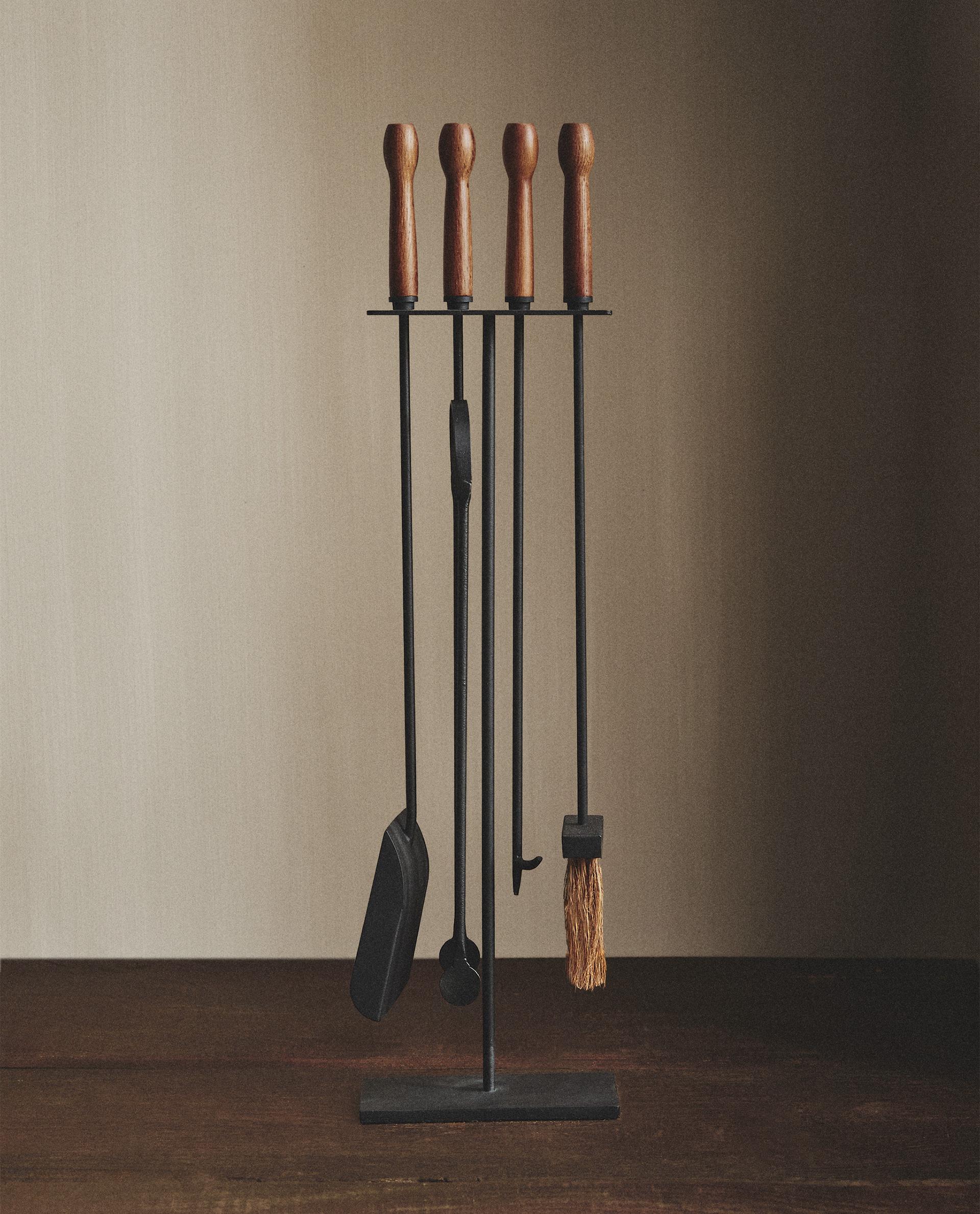 Iron Stand Fireplace Accessories