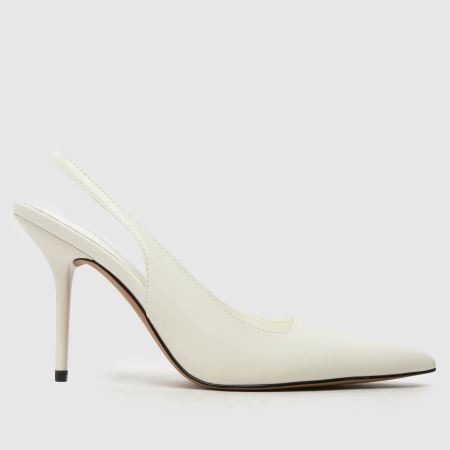 Schuh Sade Slingback Court in White