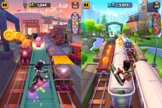 The next Subway Surfers game comes out in February