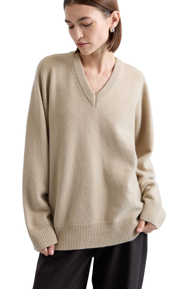 Wool V Neck Sweater