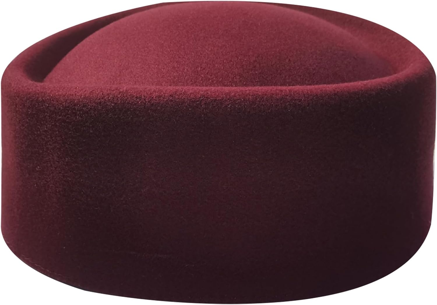 Yibozi Pillbox Hat,pillbox Hat Top Hat Millinery Fascinator Base Hat for Women Casual Wear Western Fedoras Hostesses Wear