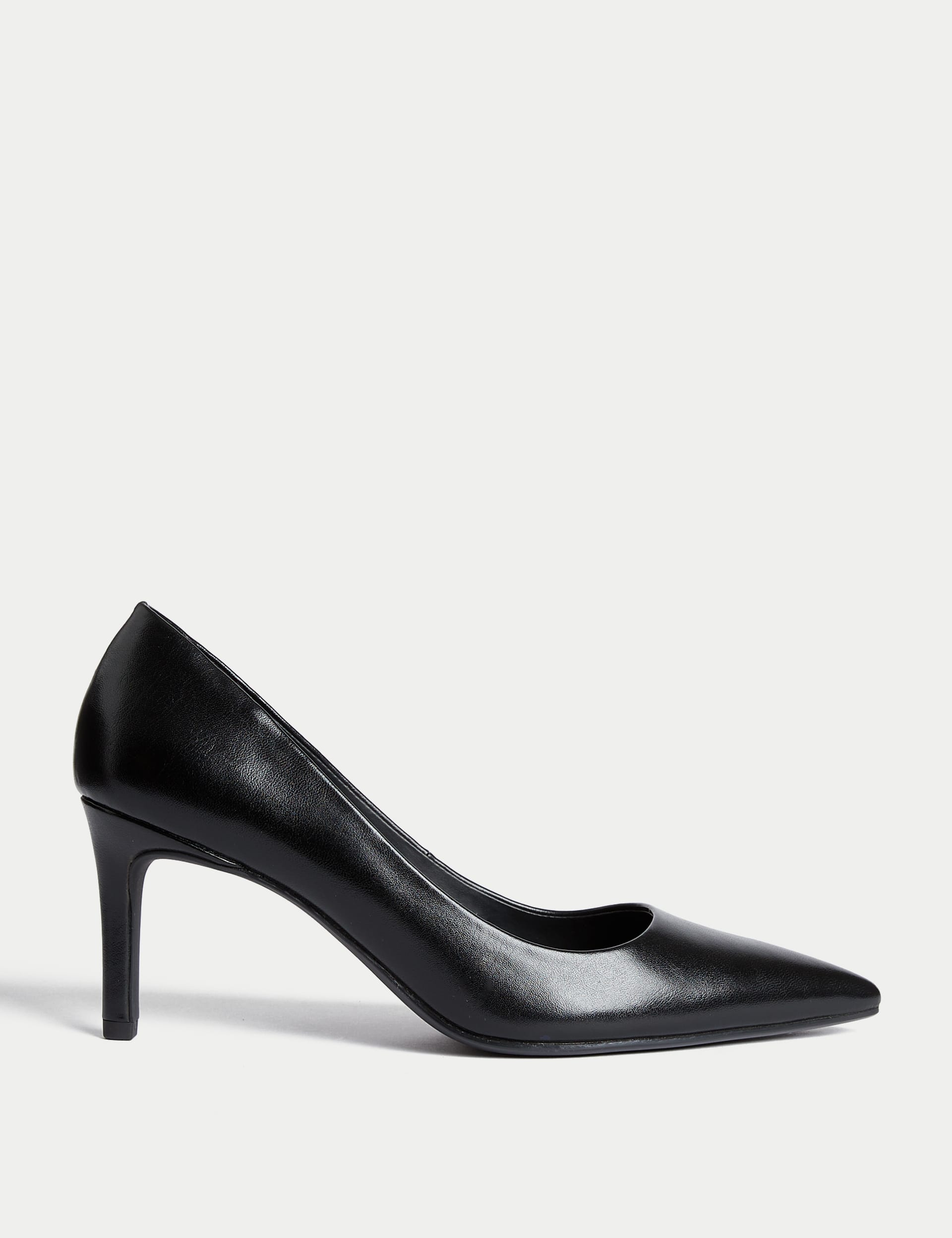 Stiletto Heel Pointed Court Shoes