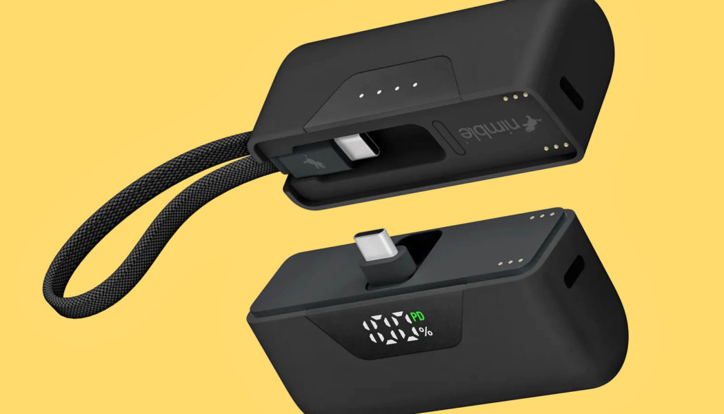 You can break apart and share this 10K power bank like a KitKat bar