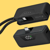 You can break apart and share this 10K power bank like a KitKat bar