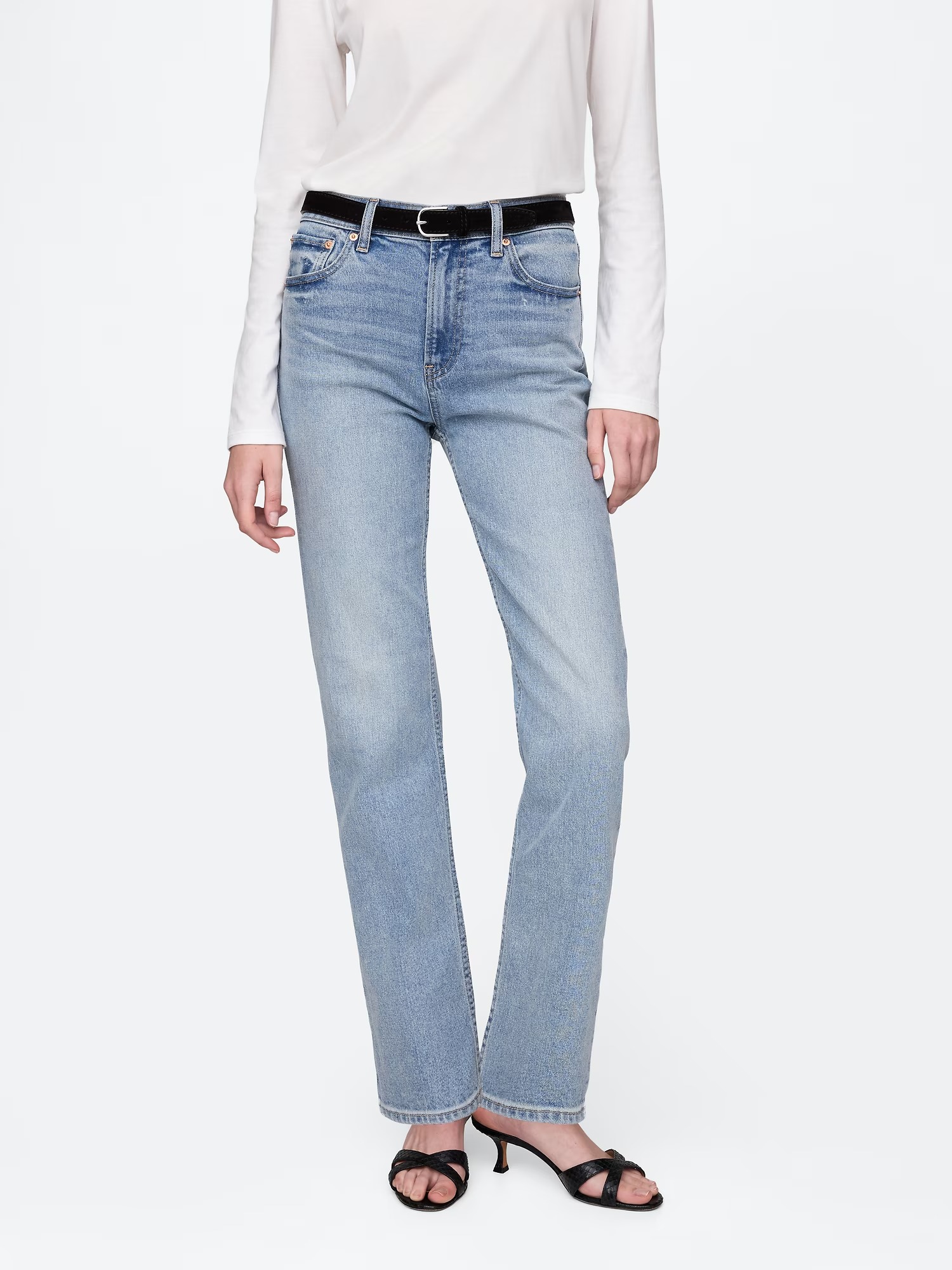 Gap, High Rise &amp;rsquo;90s Slim Straight Jeans
