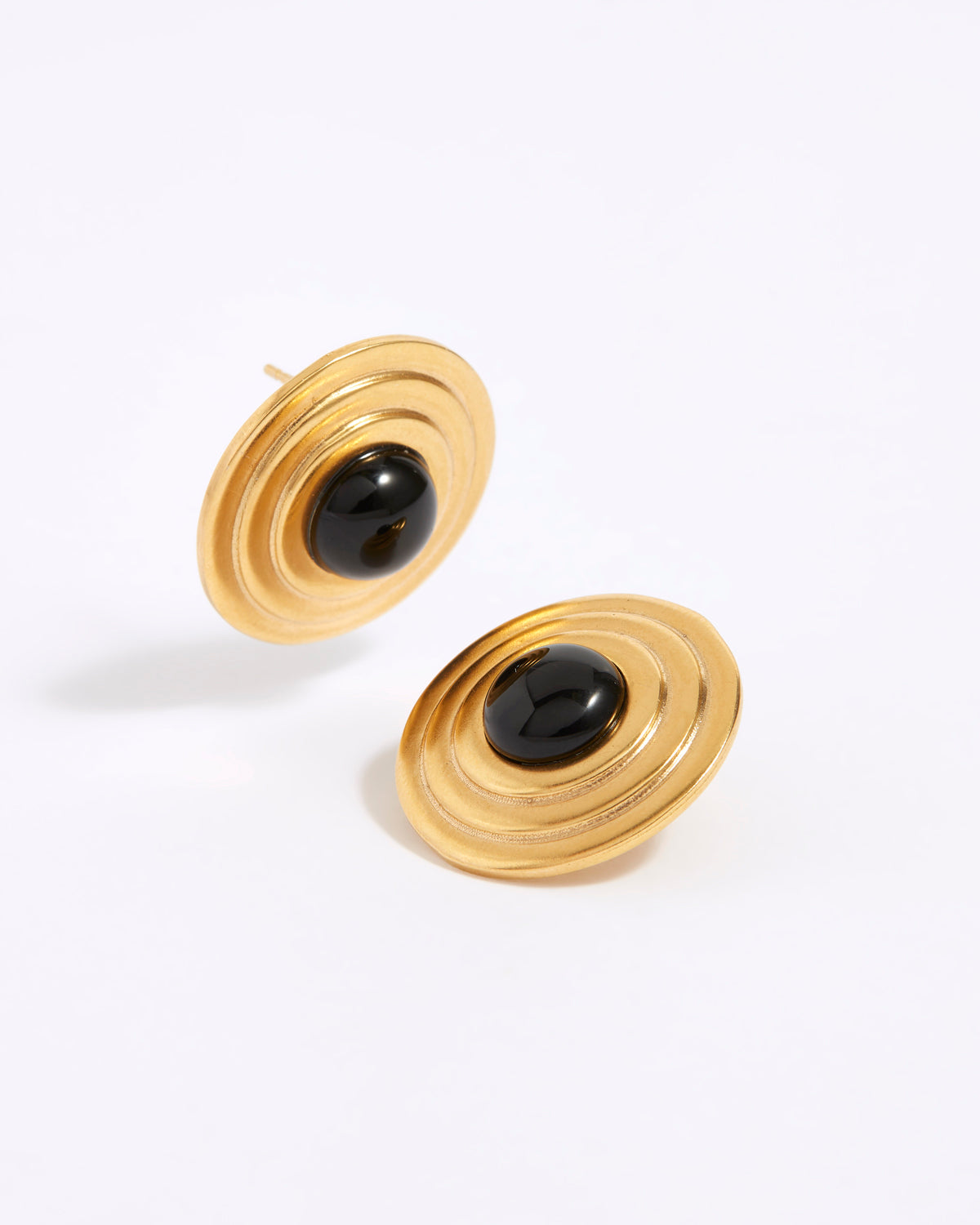 Roma Earrings, Gold