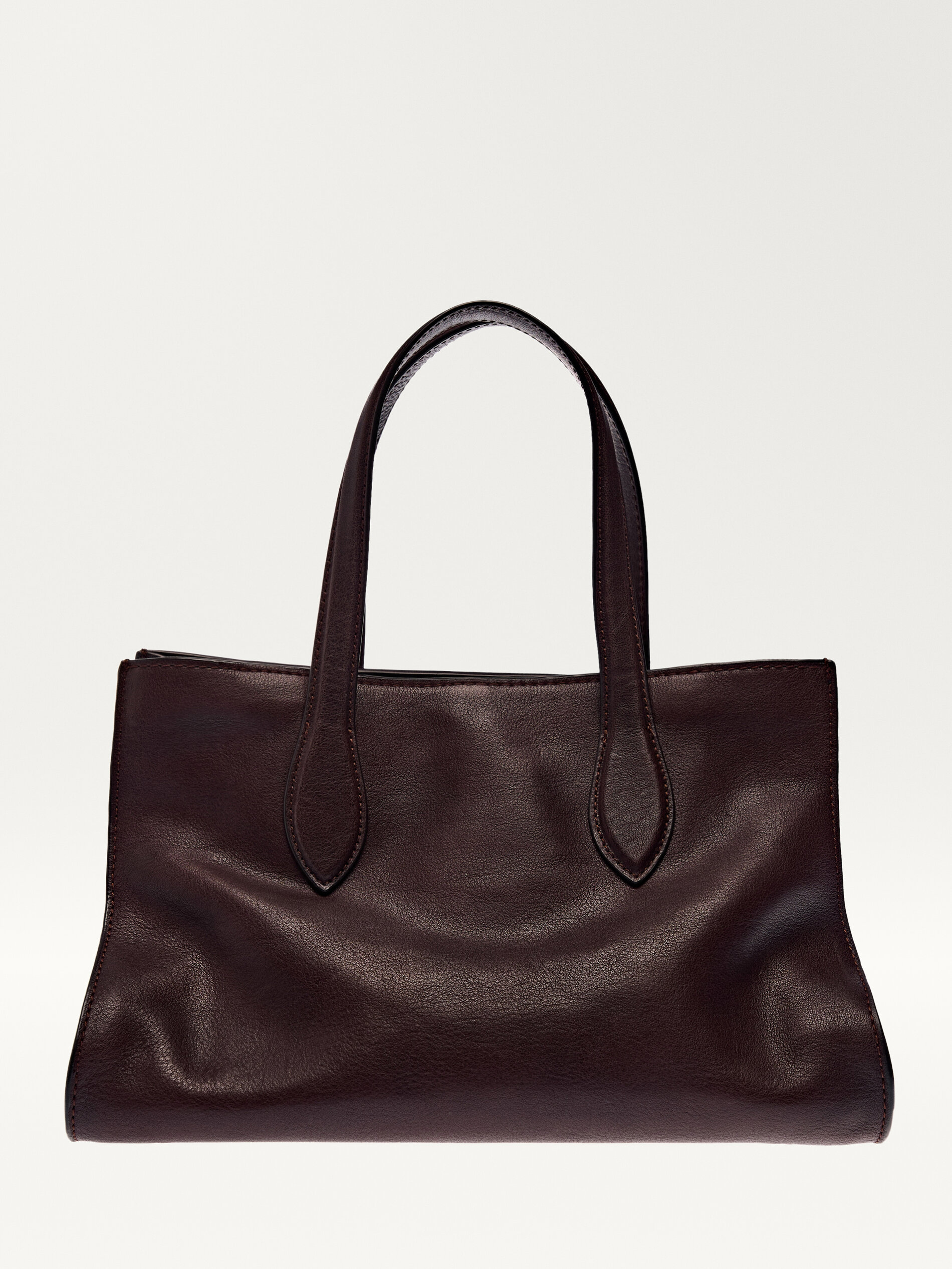 Mid-Size Nappa Leather Md Icon Tote Bag