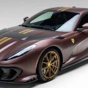 A Bespoke 2023 Ferrari 812 Competizione "Tailor Made" Hits the Auction Block