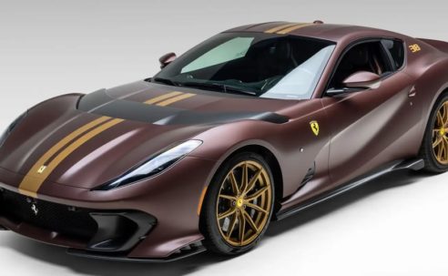 A Bespoke 2023 Ferrari 812 Competizione "Tailor Made" Hits the Auction Block