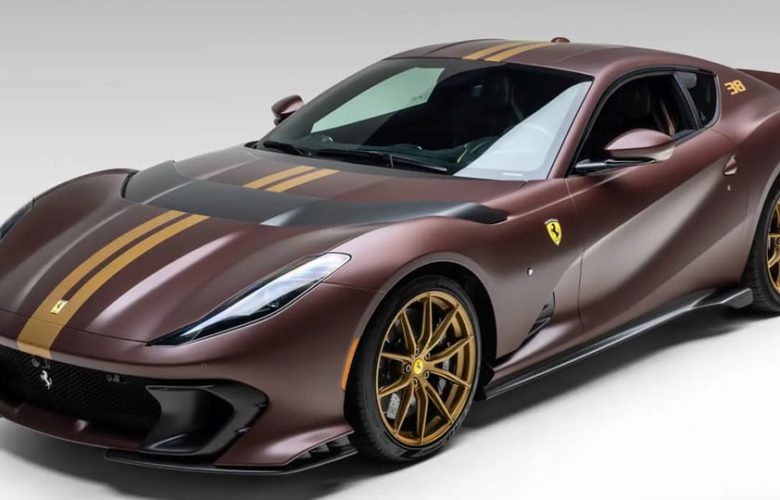A Bespoke 2023 Ferrari 812 Competizione "Tailor Made" Hits the Auction Block