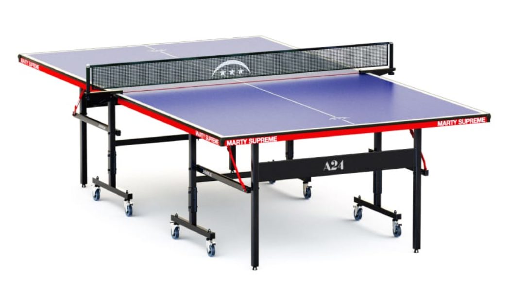 A24 Drops 'Marty Supreme' Table Tennis Table and Paddle Kit