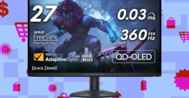 Alienware’s fast 27-inch QD-OLED gaming monitor is 23 percent off