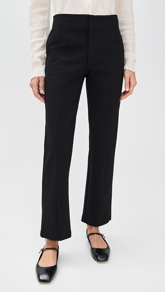 Frame Le Sleek Straight Trousers