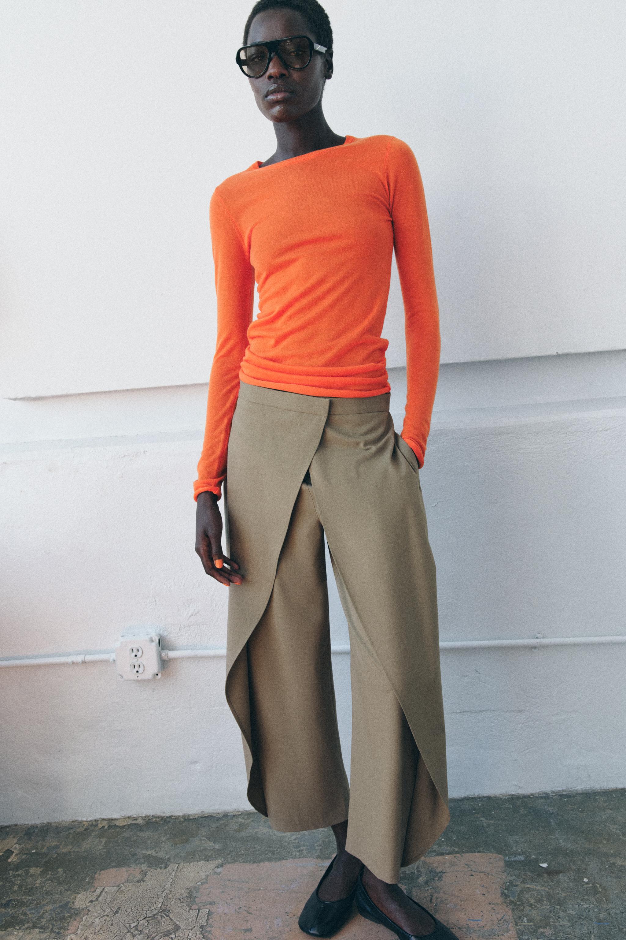 Zw Collection Front Wrap Pants